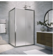 Душевой уголок ZP+ZPV TUR NOVO 100x100 08 10 стекло сатин