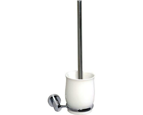 Ершик для унитаза WasserKRAFT K-24227 Хром Белый