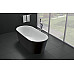 Акриловая ванна BelBagno 170x80 BB71-1700-NERO-W0 Черная Белая