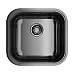 Кухонная мойка Omoikiri Omi 44-U,IF-GM 4993191 вороненая сталь