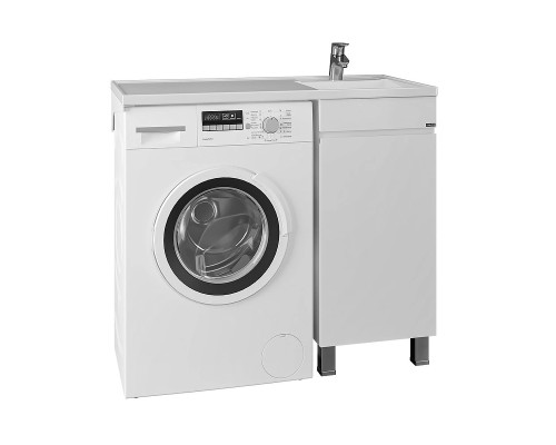 Тумба под раковину СанТа Марс 100 700221 Белая