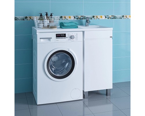 Тумба под раковину СанТа Марс 100 700221 Белая