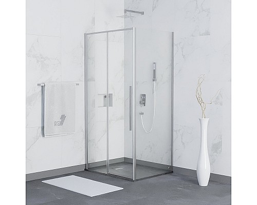 Душевой уголок RGW Stilvoll SV-42 150х100 32324250-011 профиль Хром стекло прозрачное