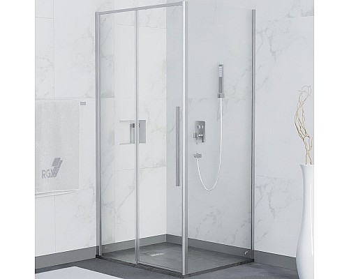 Душевой уголок RGW Stilvoll SV-42 150х100 32324250-011 профиль Хром стекло прозрачное