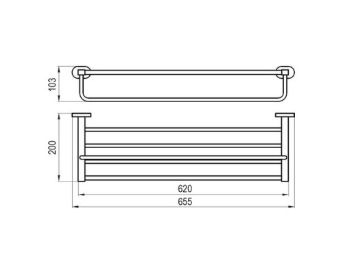 Полотенцедержатель Ravak Chrome X07P194