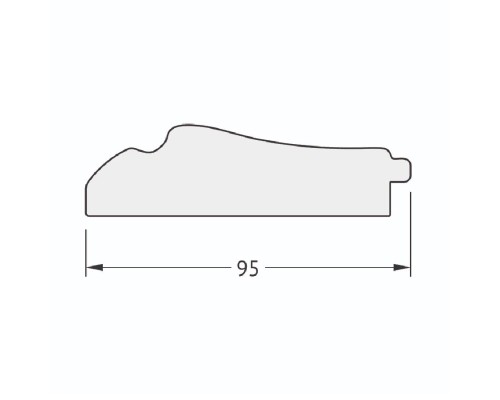 Зеркало Evoform Exclusive 58х48 Травленое серебро