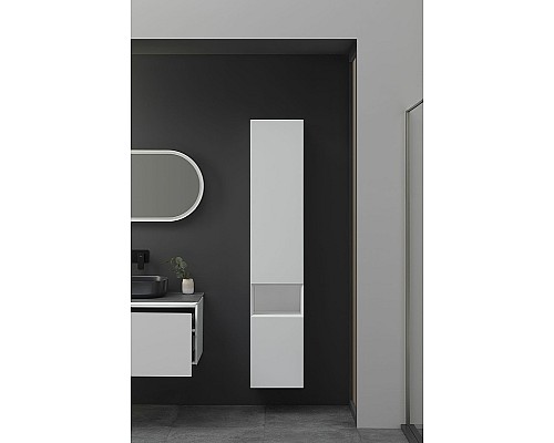 Шкаф пенал Allen Brau Infinity 35 R 1.21009.WM подвесной Белый матовый