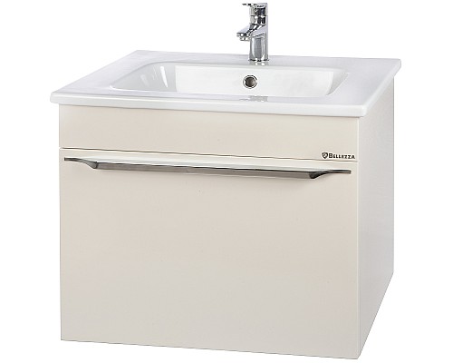 Тумба под раковину Bellezza Альдо 60 4638909190070 подвесная Бежевая