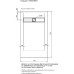 Душевой поддон из искусственного камня Aquanet Delight 160x90 Белый