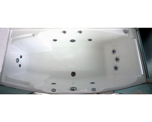 Душевой бокс Radomir Элис 2 168x85 R 1-04-1-2-5-0961 профиль Белый стекло матовое