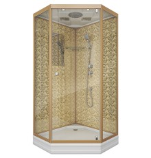 Душевая кабина Niagara Lux 100x100 NG-7702DG без гидромассажа