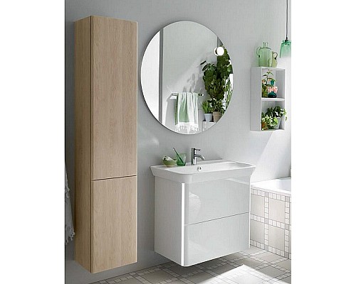 Тумба с раковиной Burgbad Iveo 80 SFEN080F2833G0161C0001*1 подвесная Белая глянцевая Тумба с раковиной Burgbad Iveo 80 SFEN080F2833G0161C0001*1 подвесная Белая глянцевая