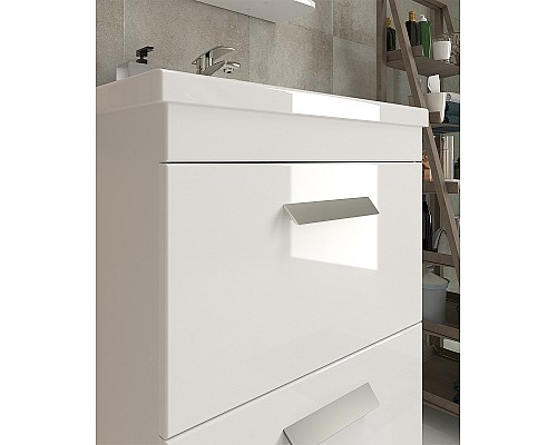 Тумба под раковину Vigo Nova 60 tn.NOV.MIR.60.2Y Белая
