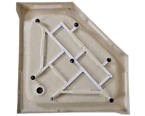 Акриловый поддон для душа Agger 90x90 A03-090TCR/T Белый