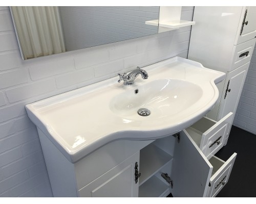 Тумба с раковиной Comforty Севилья 100 Слоновая кость