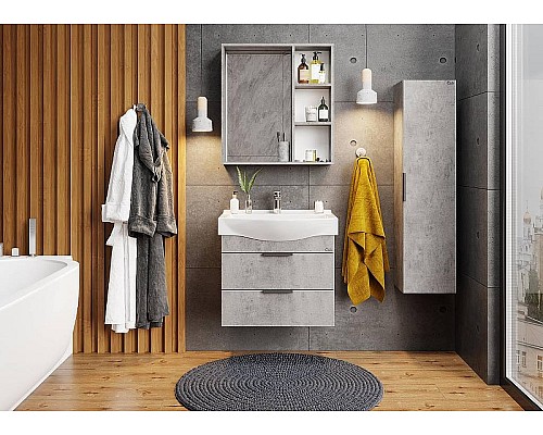 Зеркало Onika Девис 65.00 У 206542 Бетон чикаго