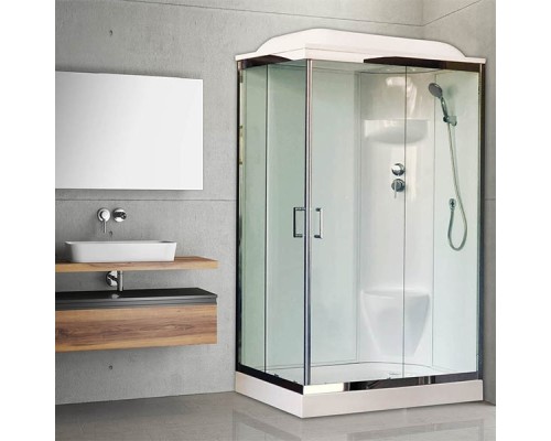 Душевая кабина Royal Bath HP 120х80 задняя стенка Белая