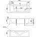 Акриловая ванна Marka One Modern 170х70 01мод1770