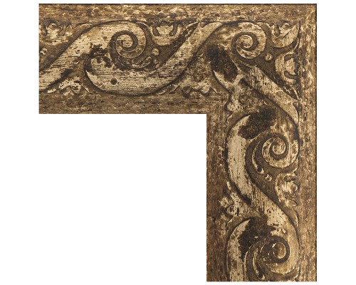 Зеркало Evoform Exclusive 96х66 BY 1279 с фацетом в багетной раме - Фреска 84 мм