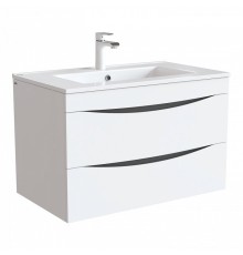 Тумба с раковиной IDDIS Cloud 80 подвесная белая CLO80W0i95K