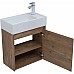 Тумба под раковину Aquanet Nova Lite 50 298855 подвесная Дуб рустикальный