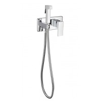 Смеситель встраиваемый с гигиеническим душем Grocenberg GB004 Хром