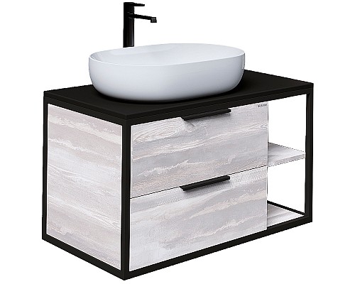 Тумба под раковину Grossman Лофт 90 109002 подвесная Шанико