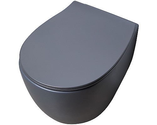 Унитаз Allen Brau Fantasy 4.11004.AN подвесной Антрацит без сиденья