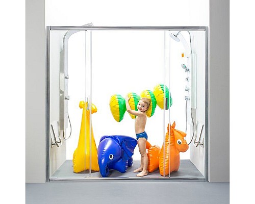 Душевая дверь Ravak Blix 0YVS0U00Z1 160 сатин прозрачный