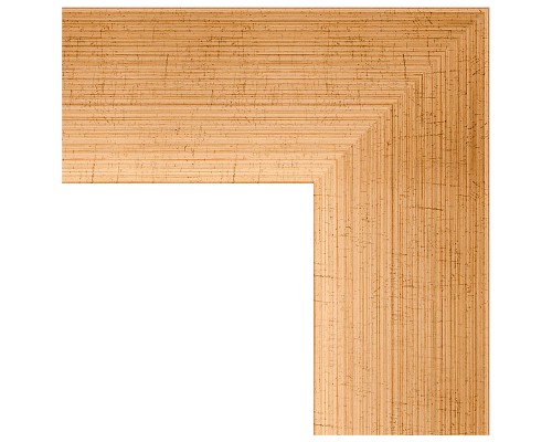 Зеркало Evoform Exclusive 96х66 BY 1181 с фацетом в багетной раме - Травленое золото 87 мм