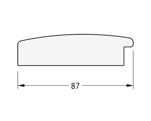 Зеркало Evoform Exclusive 96х66 BY 1181 с фацетом в багетной раме - Травленое золото 87 мм