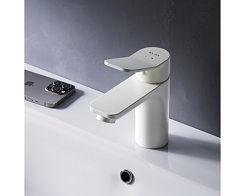 Смеситель для раковины AM.PM X-Joy F85A02133 Белый