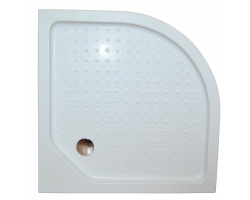 Душевой уголок Royal Bath HK 100х100 RB100HK-T с поддоном профиль Белый стекло прозрачное