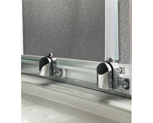 Душевой уголок Royal Bath HK 100х100 RB100HK-T с поддоном профиль Белый стекло прозрачное