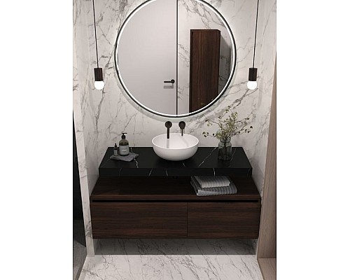 Столешница прямая Armadi Art Flat NERO MARQUINA 1010x460x70 Столешница прямая Armadi Art Flat NERO MARQUINA 1010x460x70