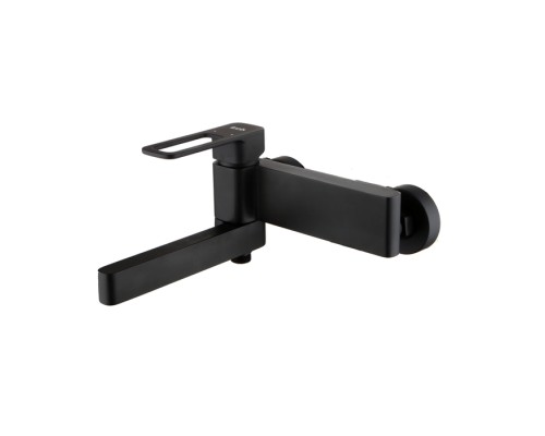 Смеситель для ванны черный IDDIS Slide SLIBL00i02WA