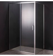 Душевой уголок Orange 160x90 профиль Хром стекло прозрачное