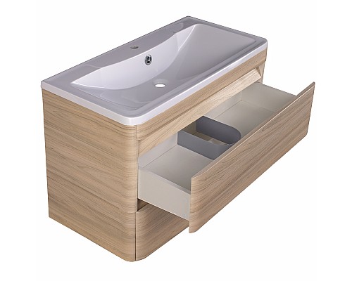 Тумба под раковину подвесная Style Line Атлантика 90 СС-00002219 перламутр