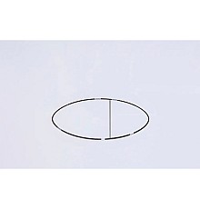 Клавиша смыва Logan Oval 297677 Белая