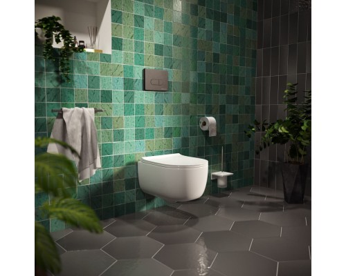 Клавиша смыва BERGES для инсталляции NOVUM D5