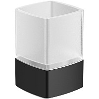 Стакан для зубных щеток Langberger Black Edition 11313A-BP Черный матовый