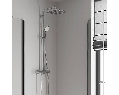 Душевая система Grohe Tempesta Cosmopolitan 26689000 с термостатом Хром