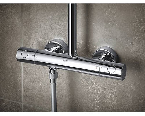 Душевая система Grohe Tempesta Cosmopolitan 26689000 с термостатом Хром
