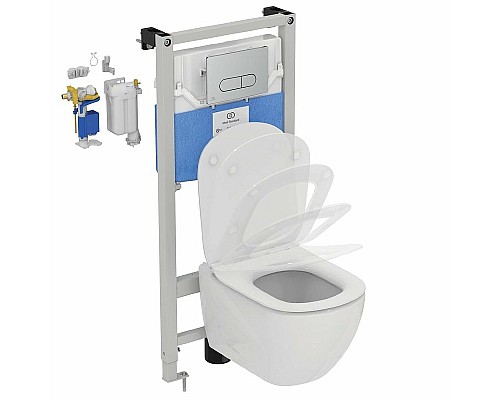 Клавиша смыва Ideal Standard Oleas M1 R0117AA Хром