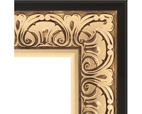Зеркало Evoform Exclusive-G Floor 205х115 BY 6373 с гравировкой в багетной раме - Барокко золото 106 мм
