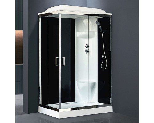 Душевая кабина Royal Bath HP 120х80 задняя стенка Черная