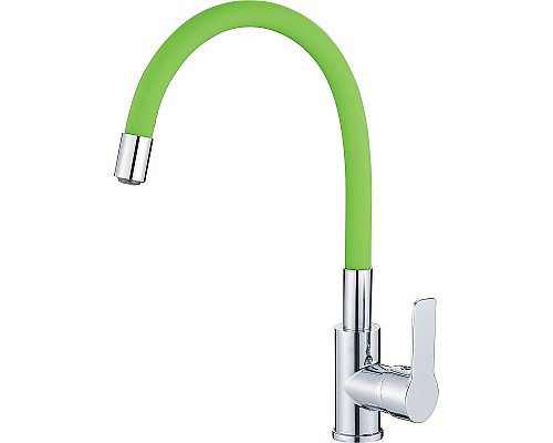 Смеситель для кухни Haiba HB70112-12 Хром Зеленый