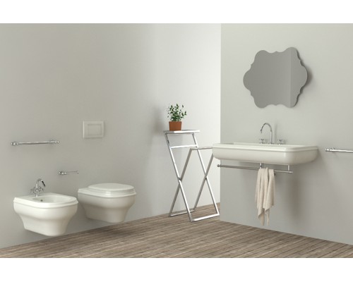 Унитаз Azzurra Charme CHVKSP000000BI/(CHA100/SOSK bi) подвесной без сиденья