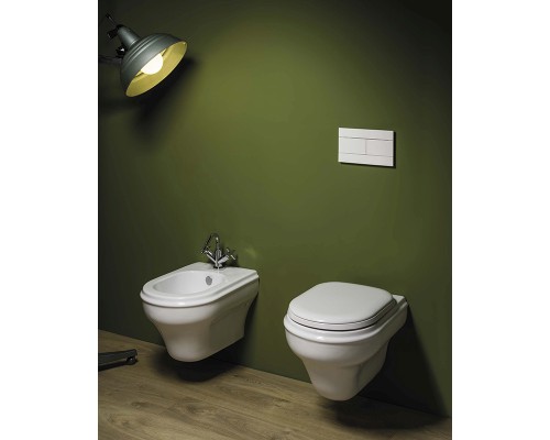 Унитаз Azzurra Charme CHVKSP000000BI/(CHA100/SOSK bi) подвесной без сиденья