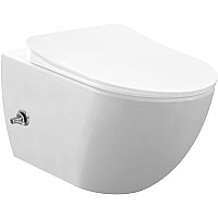 Унитаз биде Creavit Free FE320-34CB00E-0002 подвесной Белый без сиденья